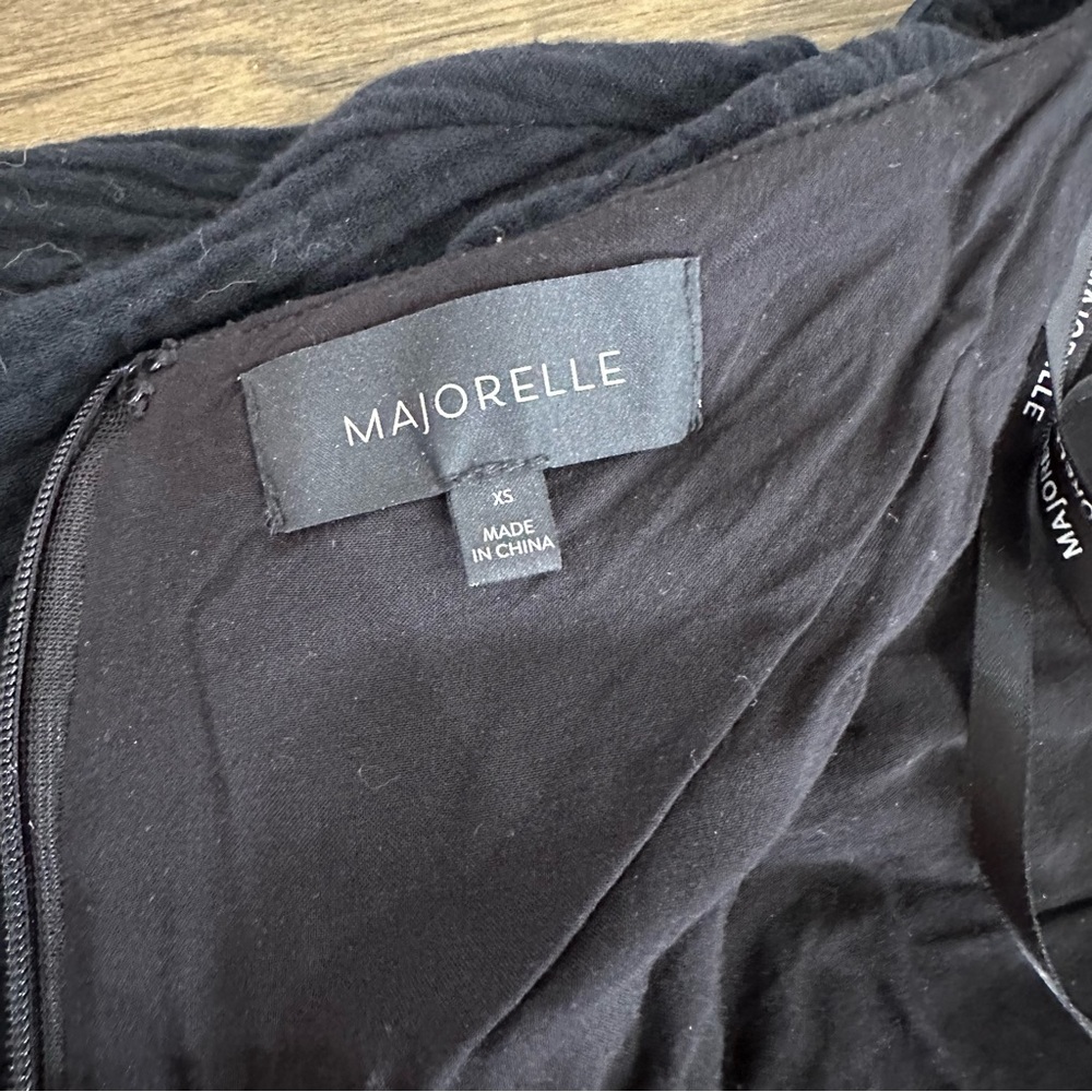 MAJORELLE Black Ruffled Dress - Picture 2 of 10